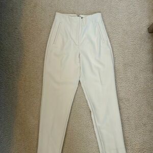 High waisted trousers